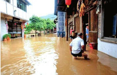 四川敘永洪水上漲已致6人遇難 市政管網嚴重受損