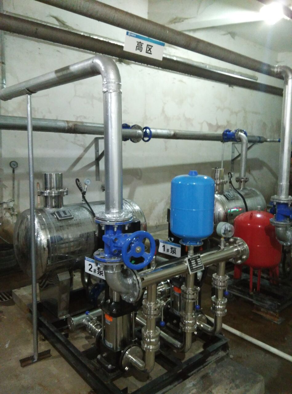 無負壓供水設備節能分析