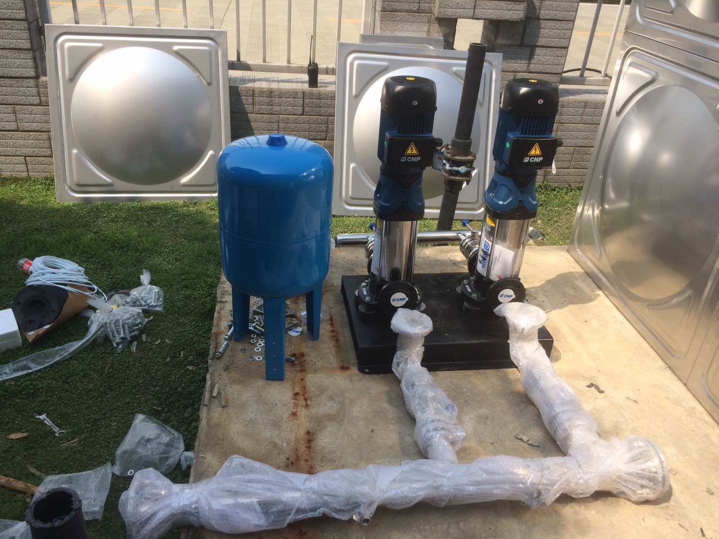 工廠供水增壓設備在選擇時應考慮哪些特殊情況